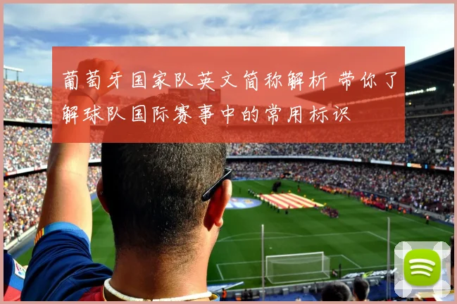 葡萄牙国家队英文简称解析 带你了解球队国际赛事中的常用标识