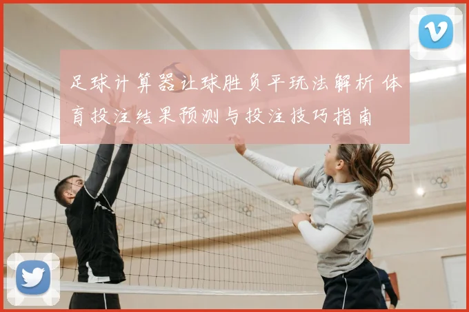 足球计算器让球胜负平玩法解析 体育投注结果预测与投注技巧指南