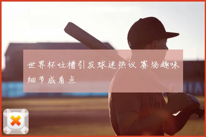 世界杯吐槽引发球迷热议 赛场趣味细节成看点